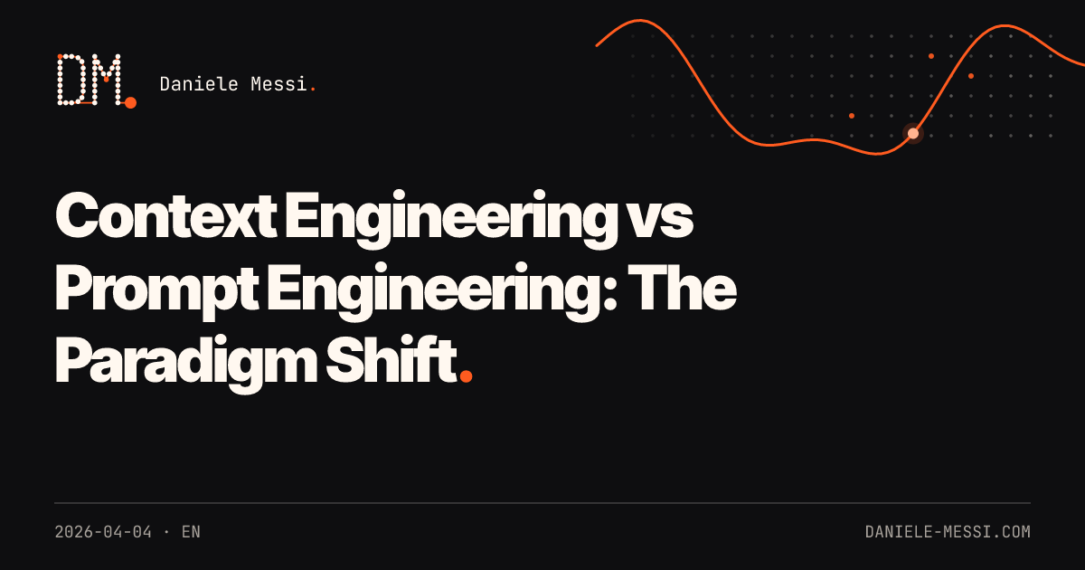 Context Engineering vs Prompt Engineering: The 2026 Paradigm Shift ...
